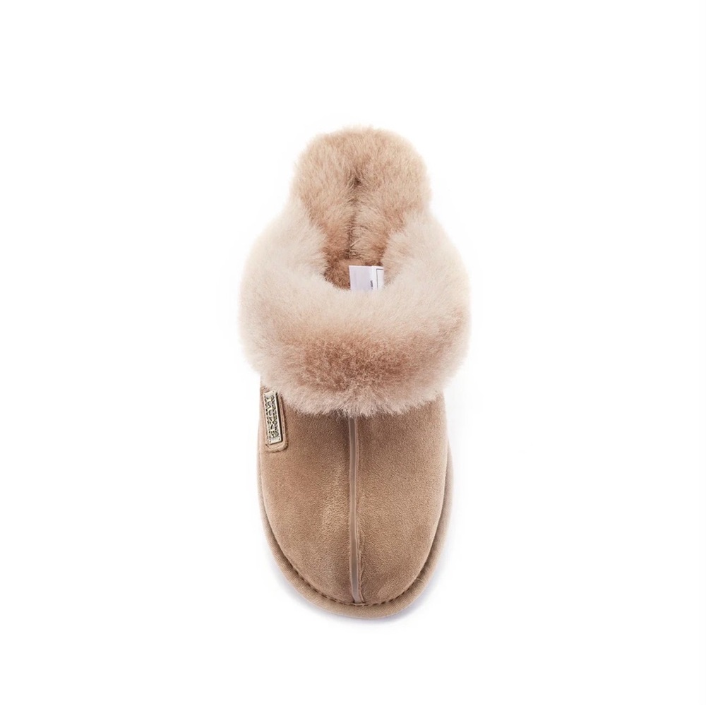 Australia luxe collective - CLOSED MULE - in TAUPE